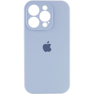 Чохол Silicone Case Full Camera Protective (AA) для Apple iPhone 13 Pro Max (6.7) (Блакитний / Sweet Blue) 50658 50658* Чехол