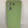 Силіконовий чохол Candy Full Camera для Xiaomi Redmi 13C / Poco C65 (Фісташковий) Чехол