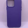 Шкіряний чохол Leather Case (AA Plus) with MagSafe для Apple iPhone 13 Pro Max (6.7) (Wisteria) 57470 57470* 57470