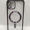 Чохол Metal Matte Case with Magnetic Ring iPhone 12 (deep purple) 54518 54518 Чехол