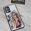 TPU+PC чехол Prisma Ladies для Samsung Galaxy A52 4G / A52 5G / A52s (Purple) 47287 Чехол