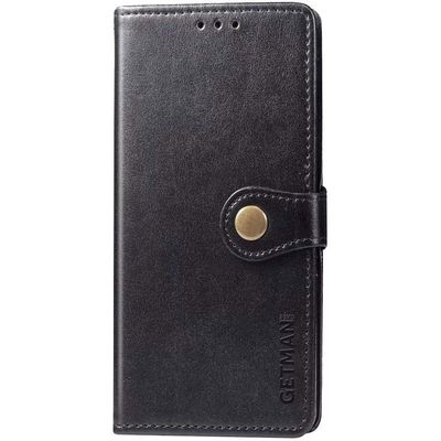 Шкіряний чохол книжка GETMAN Gallant (PU) для Samsung Galaxy A15 4G/5G / M15 5G (Чорний) 69258 Чехол