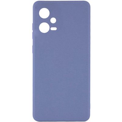 Силіконовий чохол Candy Full Camera для Xiaomi Redmi Note 12S (Бузковий / Dasheen) Чехол