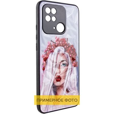 TPU+PC чохол Prisma Ladies для Xiaomi Redmi 12C / Poco C55 (Ukrainian Girl) 63620 Чехол