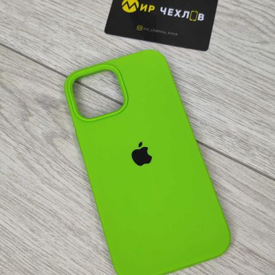 Чохол Ip13 Pro Max Sillicone cover Full green 75653  * Китай