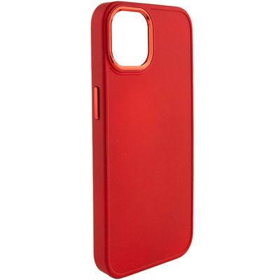 TPU чехол Bonbon Metal Style для Apple iPhone 13 Pro (6.1) (Красный / Red) 55084 55084* 55084 Чехол