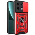 Ударостійкий чохол Camshield Serge Ring для Xiaomi Redmi Note 13 4G (Червоний) 00070743 Чехол