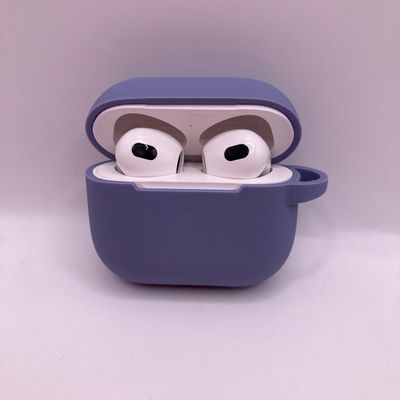 Чохол Silicone Shock-proof case for Airpods 3 (lavender gray) 34712 34712* Китай