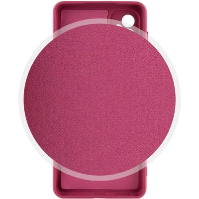 Чохол Silicone Cover Lakshmi Full Camera (A) для Samsung Galaxy A54 5G (Бордовий / Marsala) 59084 Чехол