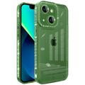 Чохол TPU Starfall Clear для Apple iPhone 13 (6.1) (Зелений) 64911 64911* Чехол
