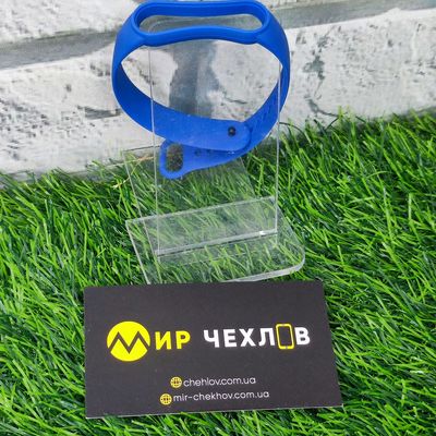 Ремінець Silicone Xiaomi Mi Band 5/6 dark blue Китай