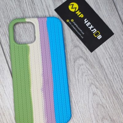 Чохол IPhone 12 Pro Max Silicone Case Full Cover Brainded blue 75510 Китай