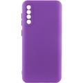 Чохол Silicone Cover Lakshmi Full Camera (A) для Samsung Galaxy A50 (A505F) / A50s / A30s (Фіолетовий / Purple) 54531 Чехол