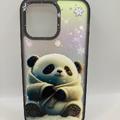 Чохол WAVE Snowy animals Matte Gradient (Nprint) iPhone 14 Pro Max (panda (black)) 1326 1326* 1326 Чехол