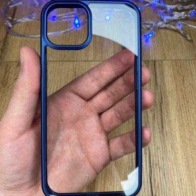 Чохол Chrome Buttons для Apple Сматрифон 13 Pro Max (6.7) (Синий) 52521 52521* 52521 Китай