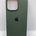 Чохол Silicone Case Full Protective (AA) для Apple iPhone 15 Pro Max (6.7) (Зелений / Cyprus Green) 00065420 00065420* Чехол