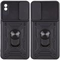 Ударостійкий чохол Camshield Serge Ring для Xiaomi Redmi 9A (Чорний) 00052974 Чехол