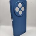 Чохол TPU GETMAN Liquid Silk Full Camera для Xiaomi Redmi 14C (Синій / Navy Blue) 74073 Чехол