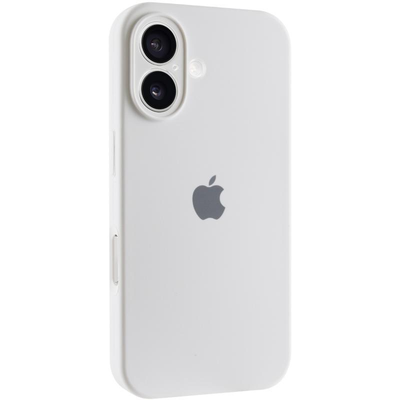 Чохол Silicone Case Full Camera Protective (AA) для Apple iPhone 17 Pro (6.3) (Білий / White) 00082643 Чехол