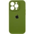 Чохол Silicone Case Full Camera Protective (AA) для Apple iPhone 13 Pro Max (6.7) (Зелений / Dark Olive) 50658 50658* Чехол