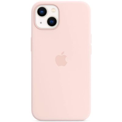 Чохол Silicone Case Full Protective (AA) для Apple iPhone 13 (6.1) (Рожевий / Chalk Pink) 00049838 Чехол