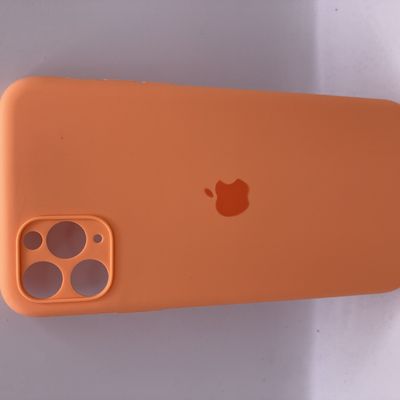 Чохол Ip11 Pro Max Sillicone case Camera Protection papaya Китай