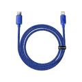 Кабель Crystal Shine Series Fast Charging Type-C to Lightning 20W (1.2m) (blue) 35274 Baseus