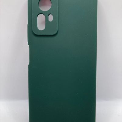 Чохол Silicone Cover Lakshmi Full Camera (AAA) для Xiaomi Redmi Note 12S (Зелений / Cyprus Green) 65796 65796* 65796 Чехол