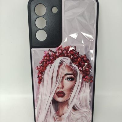 TPU+PC чохол Prisma Ladies для Samsung Galaxy S21 FE (Ukrainian Girl) 53839 Чехол