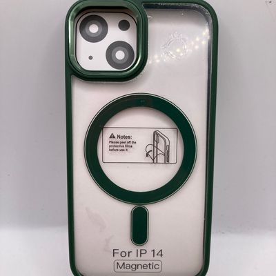 Color Clear Case with MagSafe — iPhone 14 Alpine Green 755657 Alpine Green 755657 Alpine Green 755657 Чехол