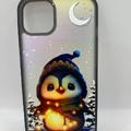 Чохол WAVE Snowy animals Matte Gradient (Nprint) iPhone 13 (penguin (black)) 1324 Чехол