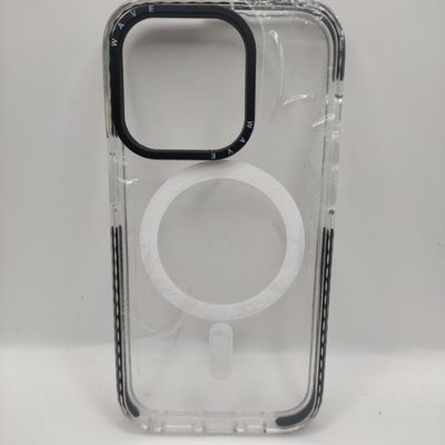 Чохол WAVE Clear Case Side with MagSafe iPhone 14 Pro (black) 56799 56799* 56799