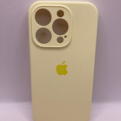 Чохол Silicone Case Full Camera Protective (AA) для Apple iPhone 15 Pro (6.1) (Жовтий / Mellow Yellow) 66392 66392* 66392 Чехол