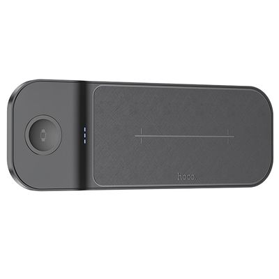 БЗП  CQ6 Power 3-in-1 wireless fast charger (for Samsung Watch) (Black) 71072 Hoco
