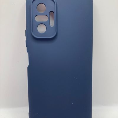 Чохол Silicone Cover Lakshmi Full Camera (A) для Xiaomi Redmi Note 10 Pro / 10 Pro Max (Синій / Midnight Blue) Чехол
