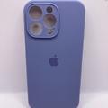 Чохол Silicone Case Full Camera Protective (AA) для Apple iPhone 15 Pro Max (6.7) (Сірий / Lavender Gray) 66393 66393* Чехол