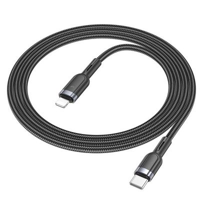 Дата кабель  U117 Grand Type-C to Lightning 20W (1.2m) (Black) 73934 Hoco