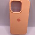 Silicone Case Full Protective (AA) для Apple iPhone 14 Pro (6.1) (Оранжевый / Cantaloupe) 55730 55730* 55730 Чехол