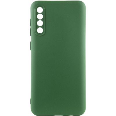 Чохол Silicone Cover Lakshmi Full Camera (A) для Samsung Galaxy A50 (A505F) / A50s / A30s (Зелений / Dark green) 54531 Чехол