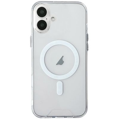 Чохол TPU Space Case with MagSafe для Apple iPhone 16 Pro Max (6.9) (Прозорий) 00072050 Чехол