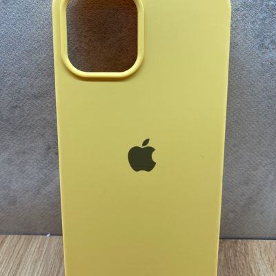 Чохол Silicone Case Full iPhone 12 Pro Max (yellow) 47785 47785* 47785
