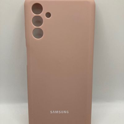 Чехол Silicone Cover Full Camera (AA) для Samsung Galaxy A04s (Розовый / Pink Sand) 59146 59146* Китай