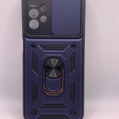 Ударостійкий чохол Camshield Serge Ring for Magnet для Samsung Galaxy A13 4G (Синій) Чехол