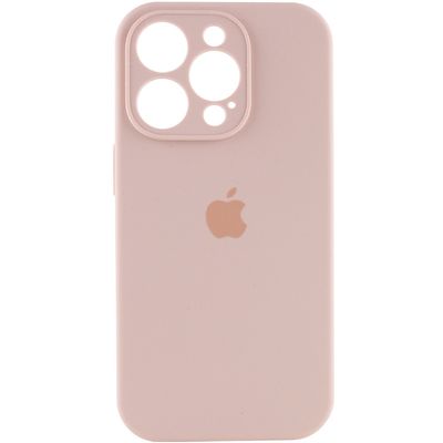 Чохол Silicone Case Square Full Camera Protective (AA) для Apple iPhone 11 (6.1) (Рожевий / Pink Sand) 40234 40234* Чехол