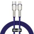 Кабель Кабель Cafule Metal Type-C to Lightning PD 20W (1m) (purple) 31103 Baseus