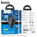 Мережевий ЗП CS21A Rich (1A) 18W QC3.0 Micro (Чорний) 44198 Hoco
