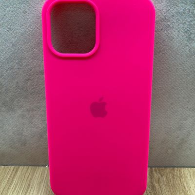 Чохол Silicone Case Full iPhone 12 Pro Max (bright pink) 47785 47785* 47785