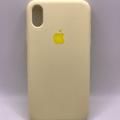 Silicone Case Full Protective (AA) для Apple iPhone XR (6.1) (Желтый / Mellow Yellow) 34365 34365* 34365 Чехол
