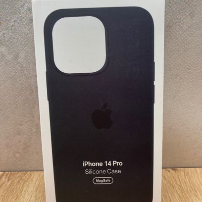 Silicone Case with Animation & MagSafe iPhone 14 Pro (1:1 original), Midnight Чехол