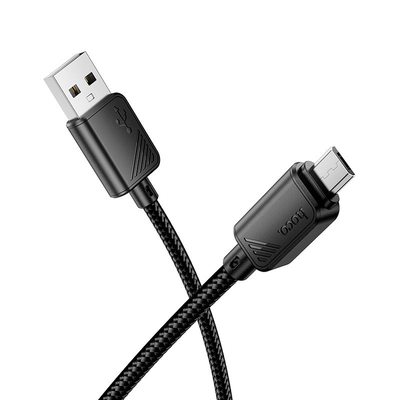 Кабель  X113 Beneficio Micro 2.4A 1m (Чорний) 53227 Hoco